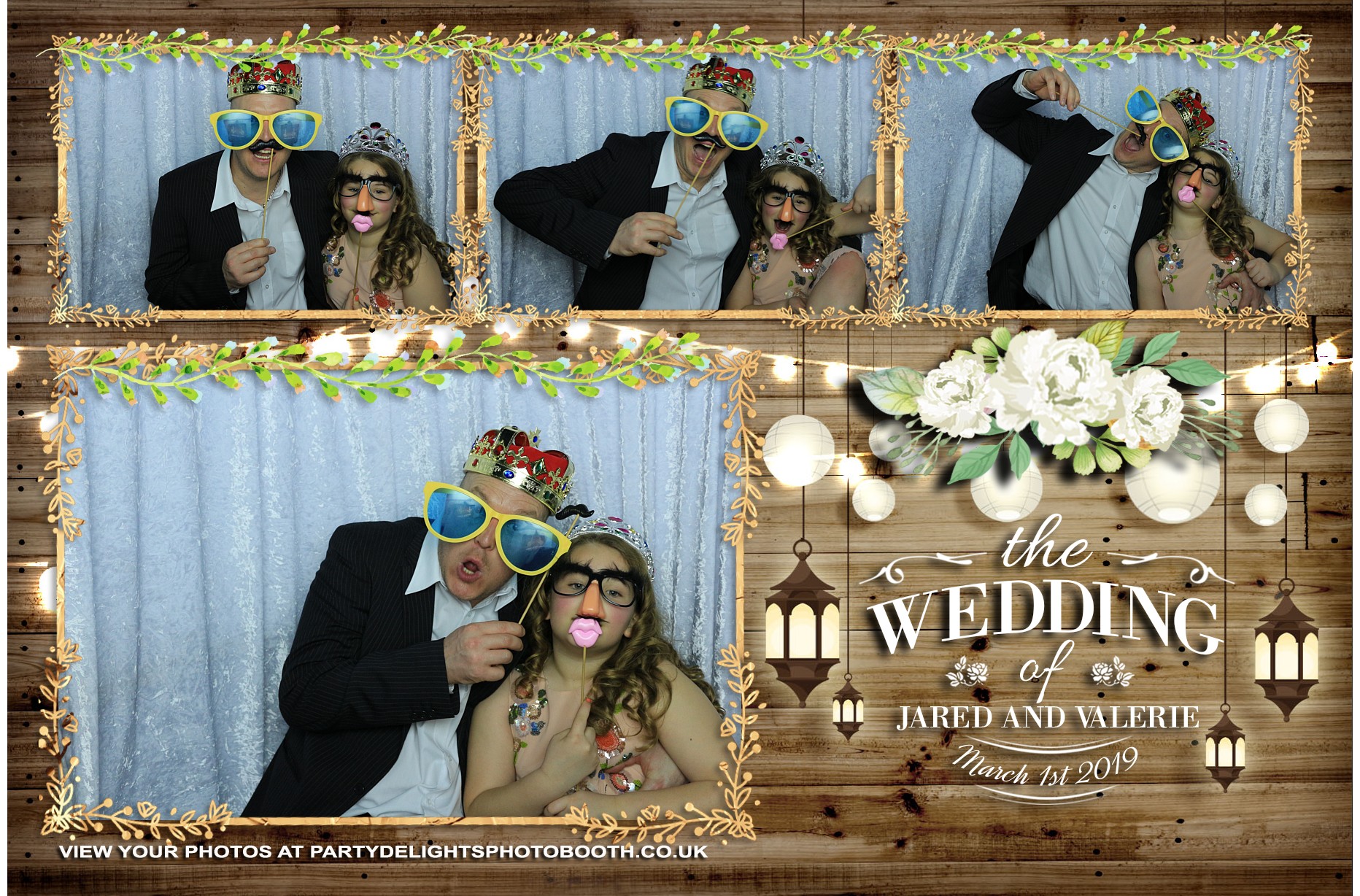 Jared and Valerie’s Wedding - Prints | View more photos from the event at gallery.partydelightsphotobooth.co.uk/u/PartyDelightsPhotoBooth/Jared-and-Valerie’s-Wedding-Prints